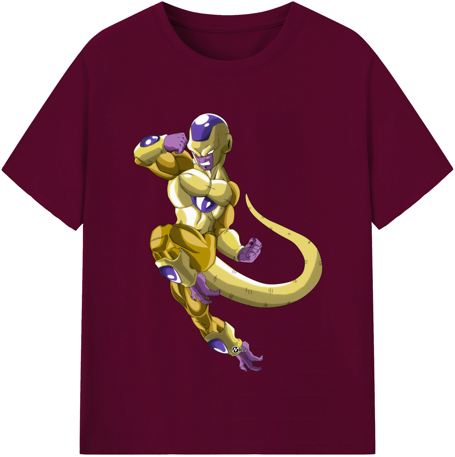 （画像用） ドラゴンボール フリーザ DRAGON BALL Frieza レディースカジュアルプリントTシャツ（綿100％）